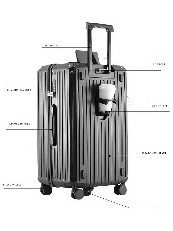 luggage-spinner-wheels-inch-travel-trunk-material-scratch