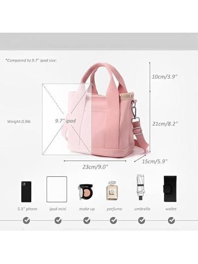 lunch-bag-tote-women-small-tote-bag-compartment-pink-canvas