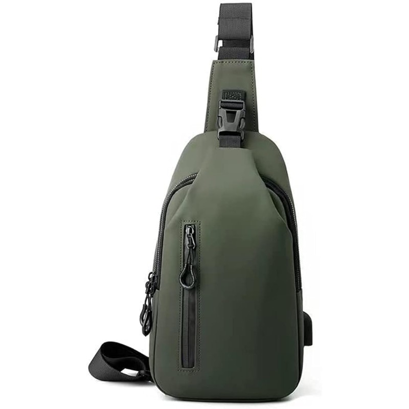 Skycare Sling Crossbody Bag Small Shoulder Backpack for Men Waterproof Slim Chest Bags Casual Daypack for Travel Cycling Skycare Sling Crossbody Bag Small Shoulder Backpack for Men Waterproof Slim Chest Bags Casual Daypack for Travel Cycling