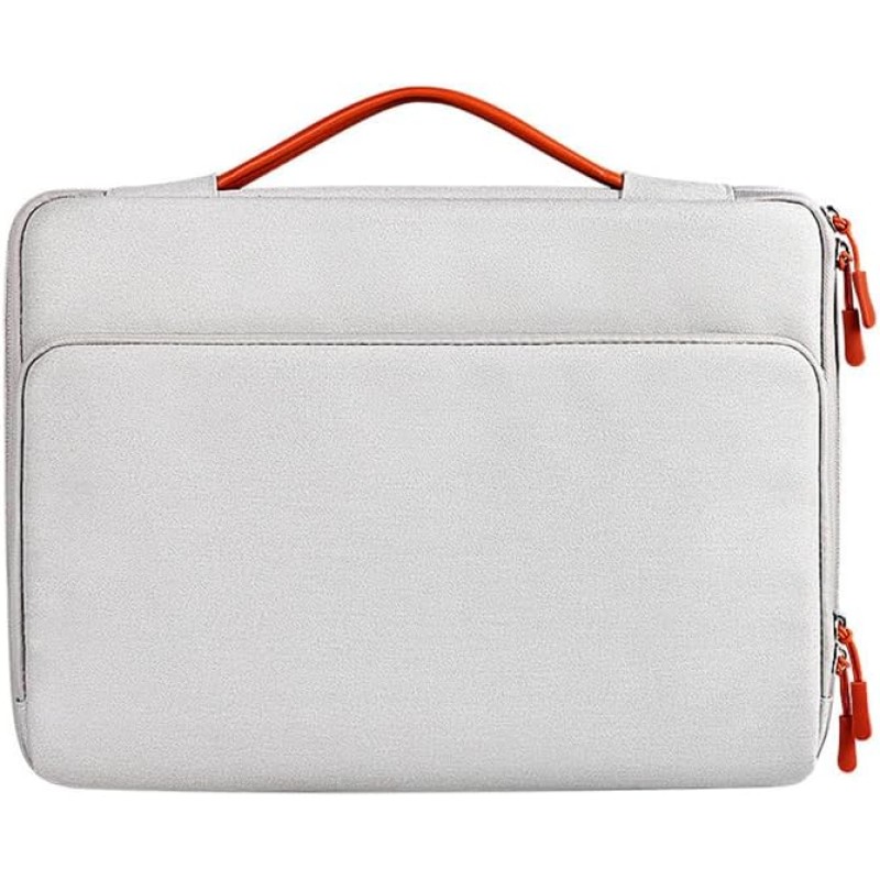 Laptop Sleeve Bag 14/16 inch for Laptop/Notebook/Tablet Compatible with MacBook Air/Pro, Dell, HP, Acer, Asus, Lenovo, Water Resistant with Top Handle (Light Grey, 15.6-16 inch) Laptop Sleeve Bag 14/16 inch for Laptop/Notebook/Tablet Compatible with MacBook Air/Pro, Dell, HP, Acer, Asus, Lenovo, Water Resistant with Top Handle (Light Grey, 15.6-16 inch)
