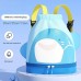 Skycare Kids Swimming Bag with Wet Dry Compartments, Lightweight Water-proof Fabric, Anti-Jamming Zipper